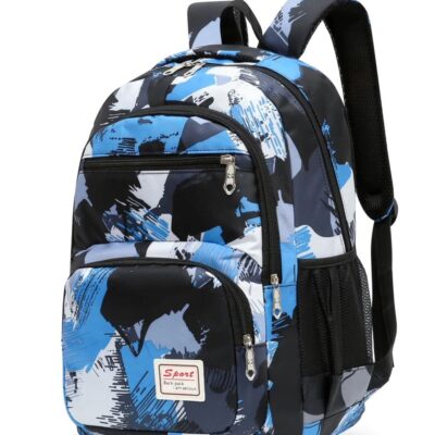 Mochila escolar estampada