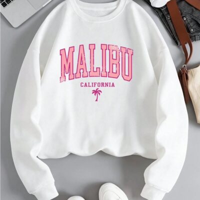 Sudadera con logo de letrero