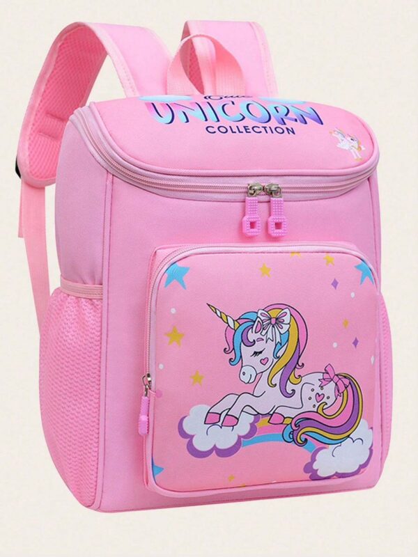 Mochila para niña con dibujo de unicornio