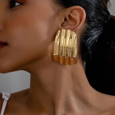 Pendientes de acero inoxidable